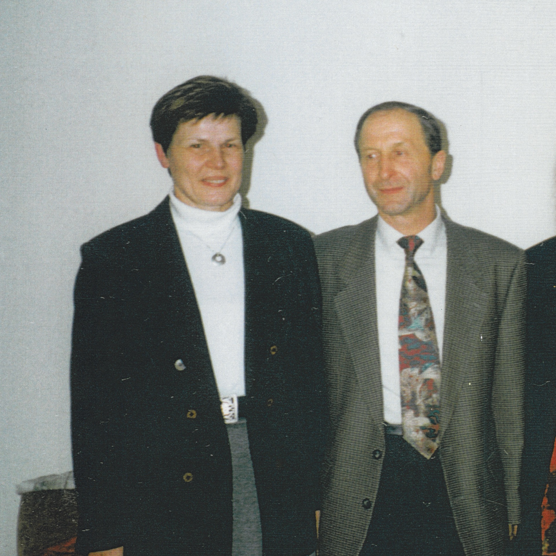 Brigitte und Hans Rapp 1995
