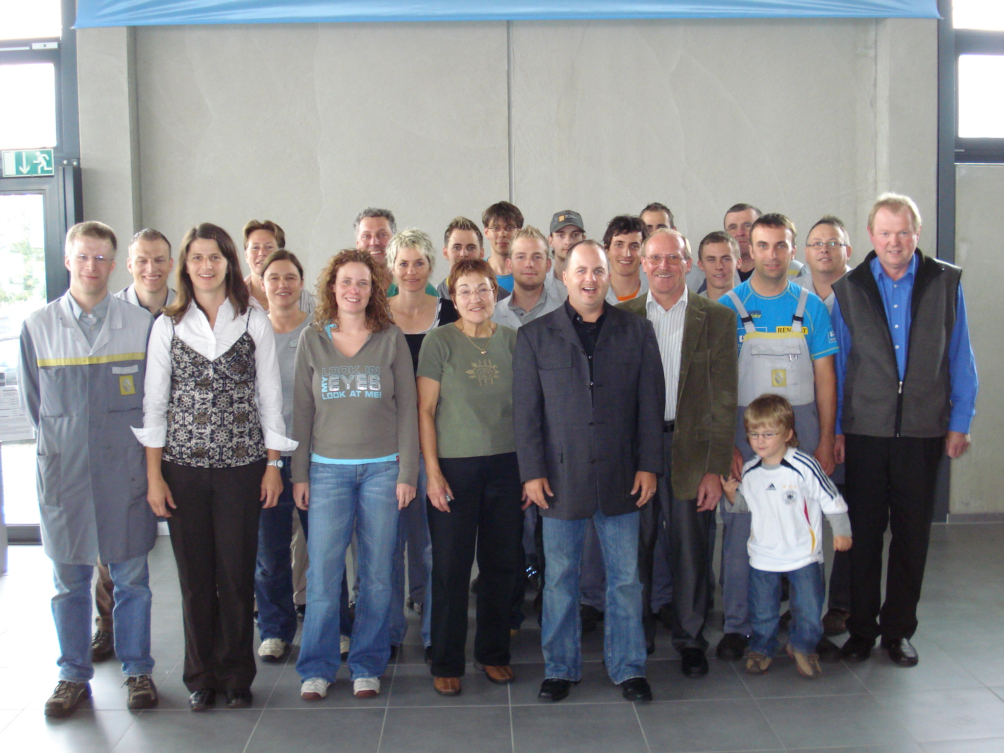 Belegschaft Autohaus Rapp 2006